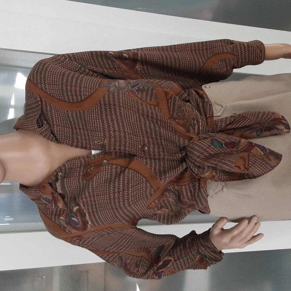 Ralph Lauren Oversize Duck Motif Blouse